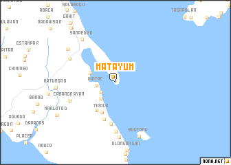 map of Matayum