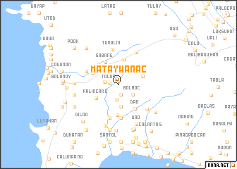 map of Mataywanac