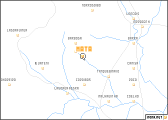 map of Mata