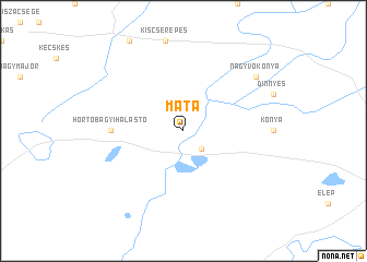 map of Máta
