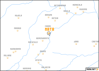 map of Mata