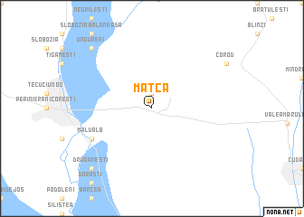 map of Matca