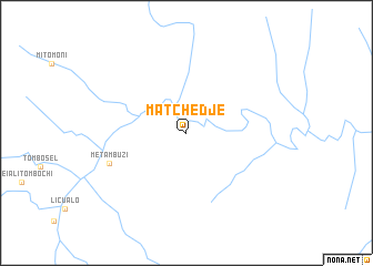 map of Matchedje