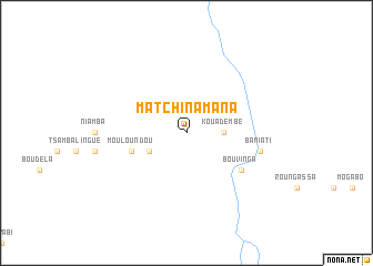 map of Matchinamana
