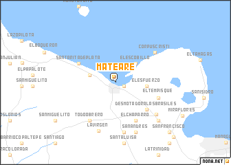 map of Mateare