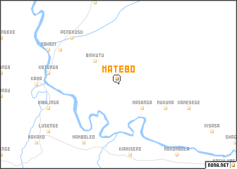 map of Matebo