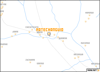 map of Matechanguio