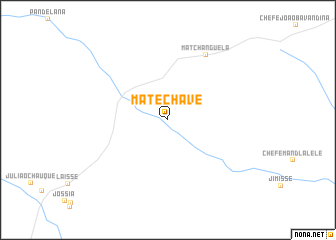 map of Matechave