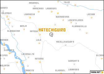map of Matechiguiro