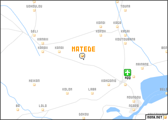 map of Matede