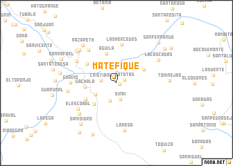 map of Matefique