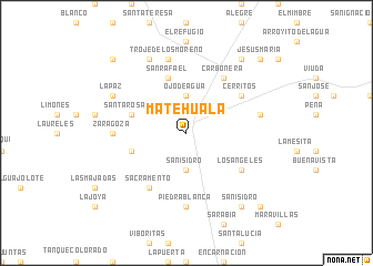 map of Matehuala