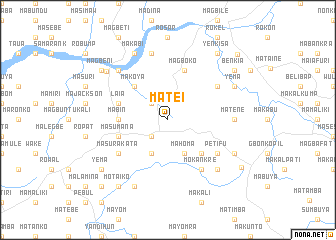 map of Matei