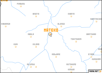 map of Mateko