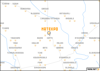 map of Matékpo