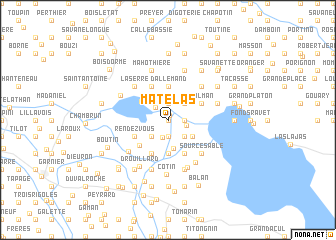 map of Matelas