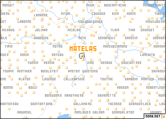 map of Matelas