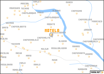 map of Matela