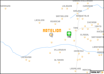 map of Matelión