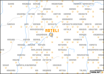 map of Mateli