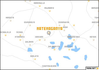 map of Matemaganya
