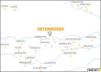 map of Matemarrero