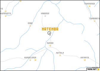 map of Matemba