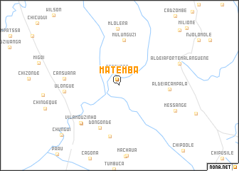 map of Matemba