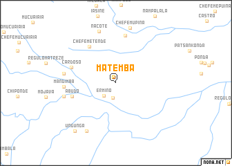 map of Matemba