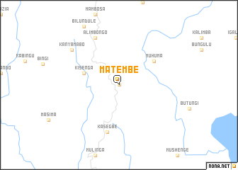 map of Matembe