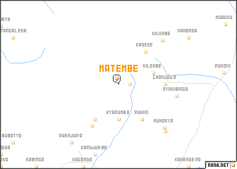 map of Matembe