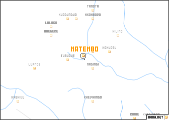 map of Matembo