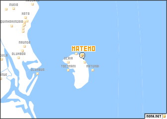 map of Matemo