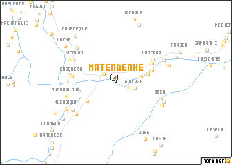 map of Matendenhe