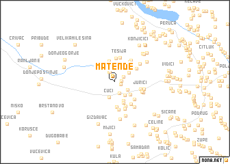 map of Matende