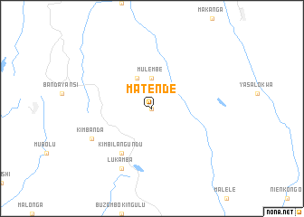 map of Matende