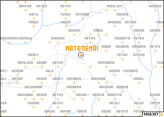 map of Matenemoi