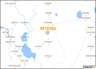 map of Matengu