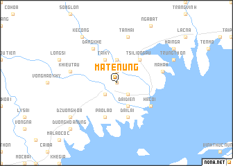 map of Ma Té Nùng