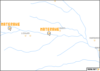 map of Materawe