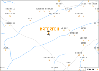 map of Materfok