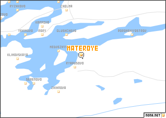 map of Materoye