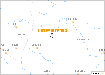 map of Mateshi-Tenga
