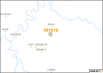 map of Matete