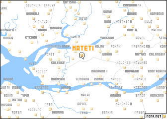 map of Mateti