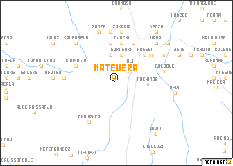 map of Mateuera