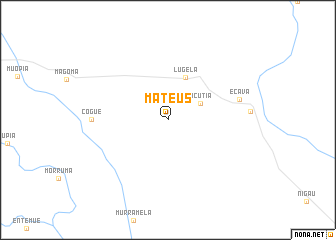 map of Mateus