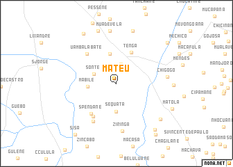 map of Mateu