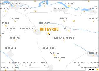 map of Mateykov