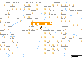 map of Mateyo Botolo